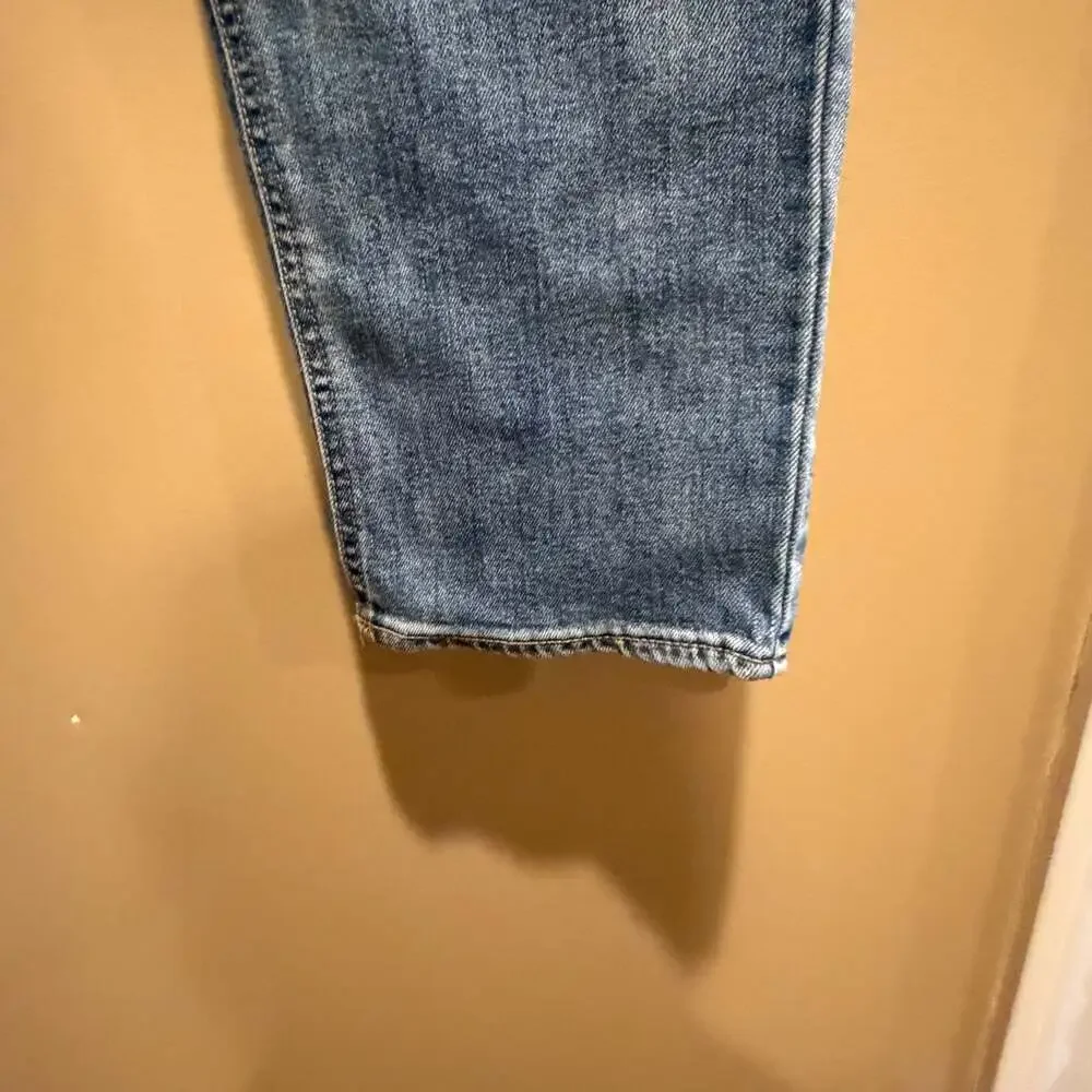 Old Navy Perfect Straight Mid-Rise Blue Jeans Women's Size 10